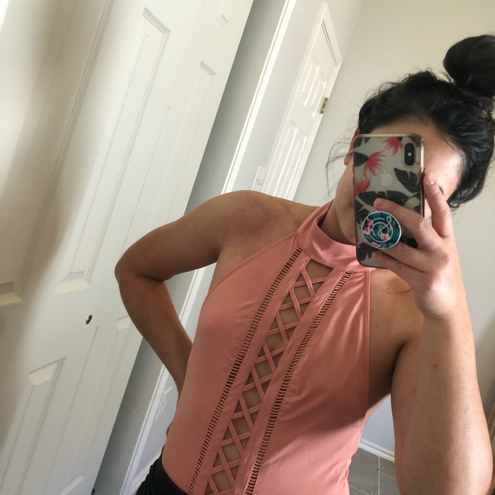 Pink leotard - Picture 2 of 4